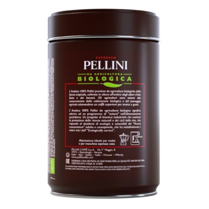 Pellini Biologica Arabica 100% 250g mljevena Alu