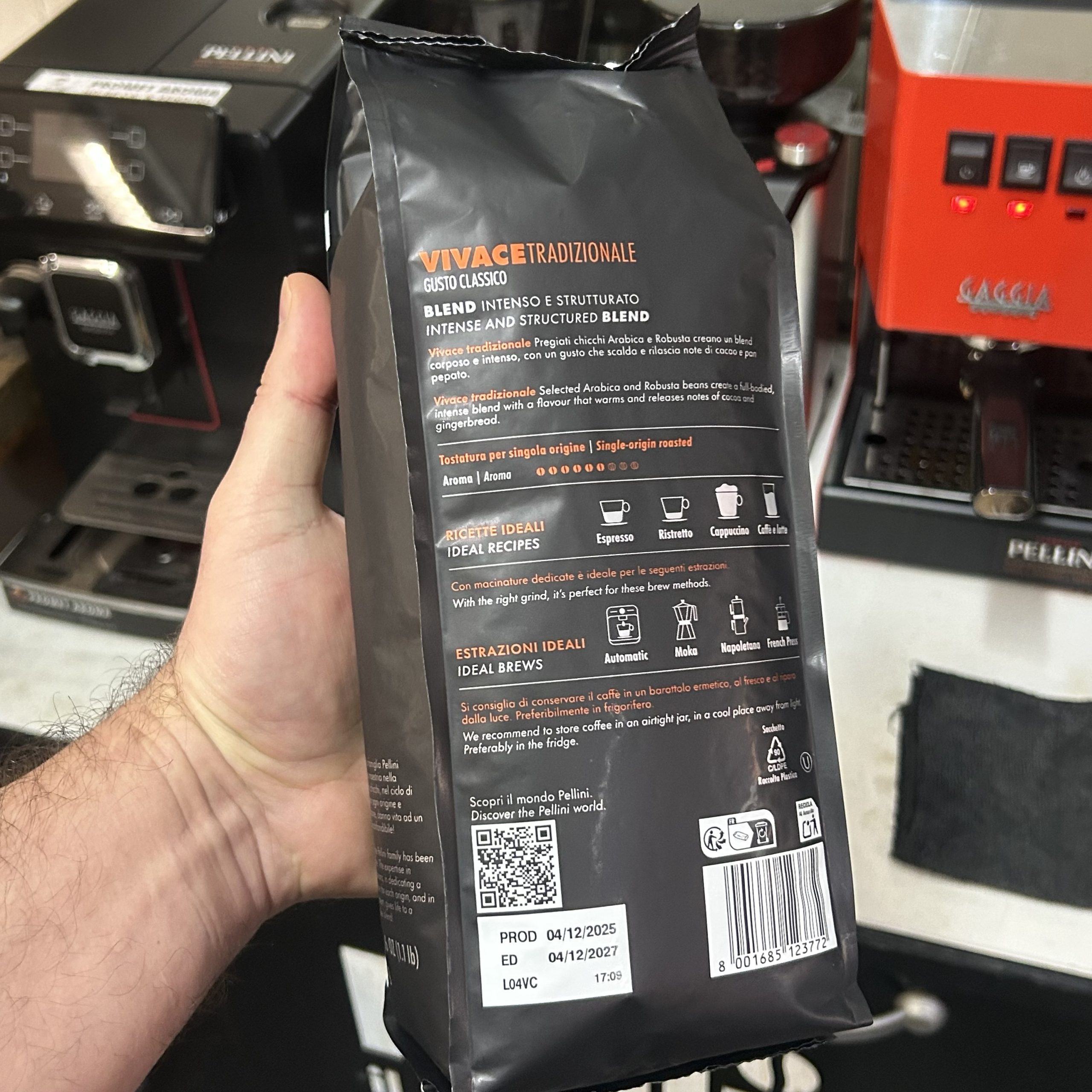 Pellini Vivace Tradizionale 500g zrno - Slika 3