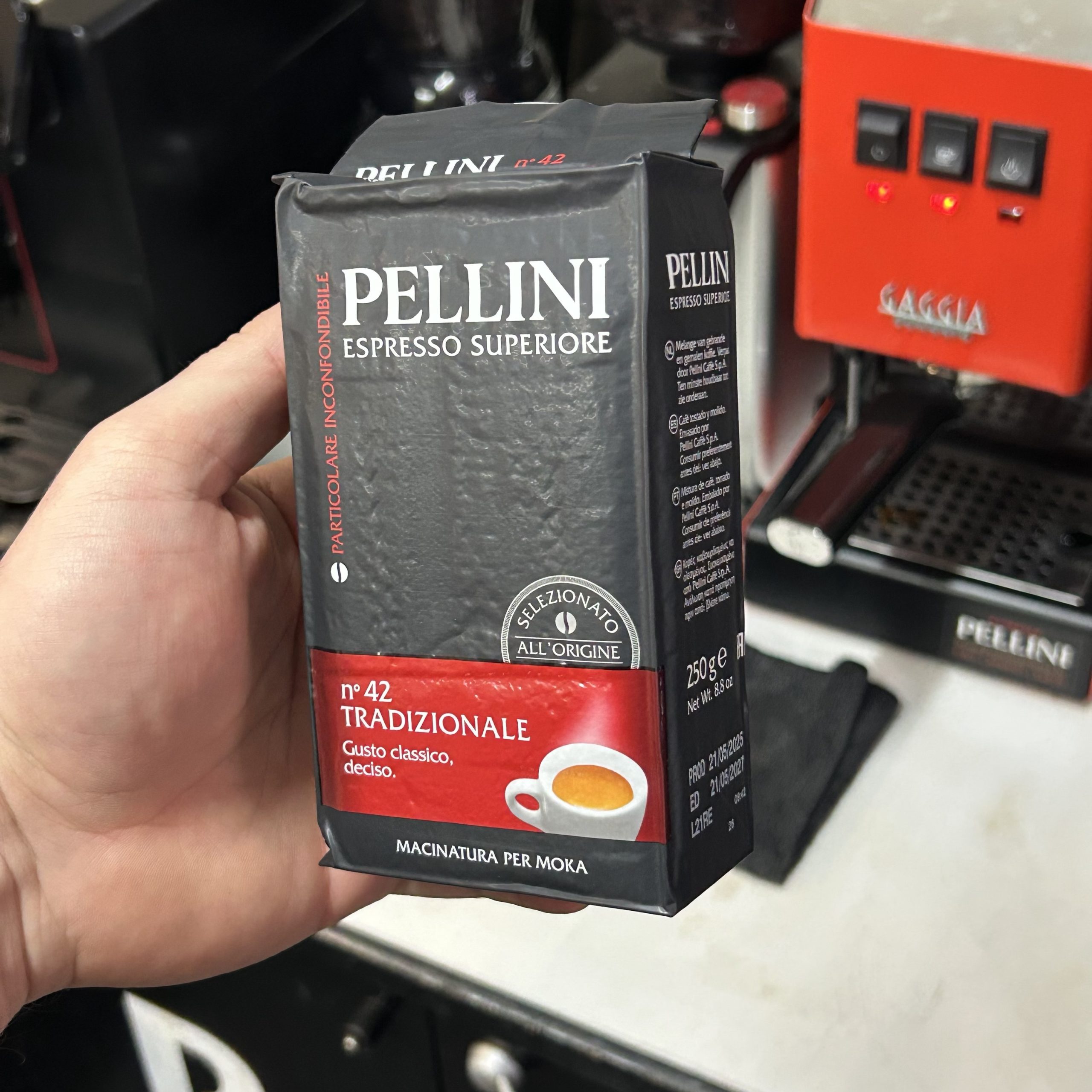 Pellini Tradizionale 250g mljevena moka - Slika 2