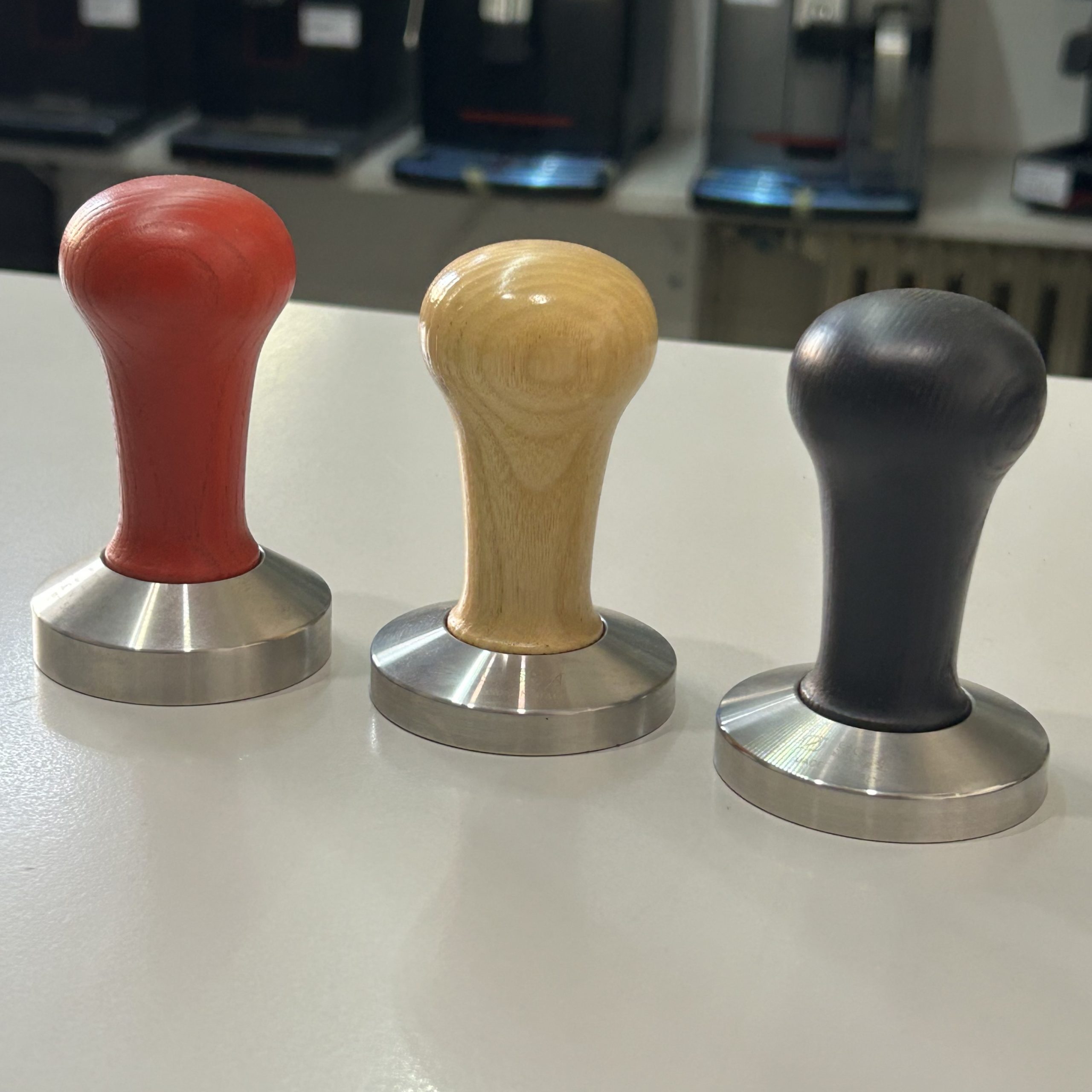 Tamper 58,4mm Precision Svijetlo Drvo - Slika 4