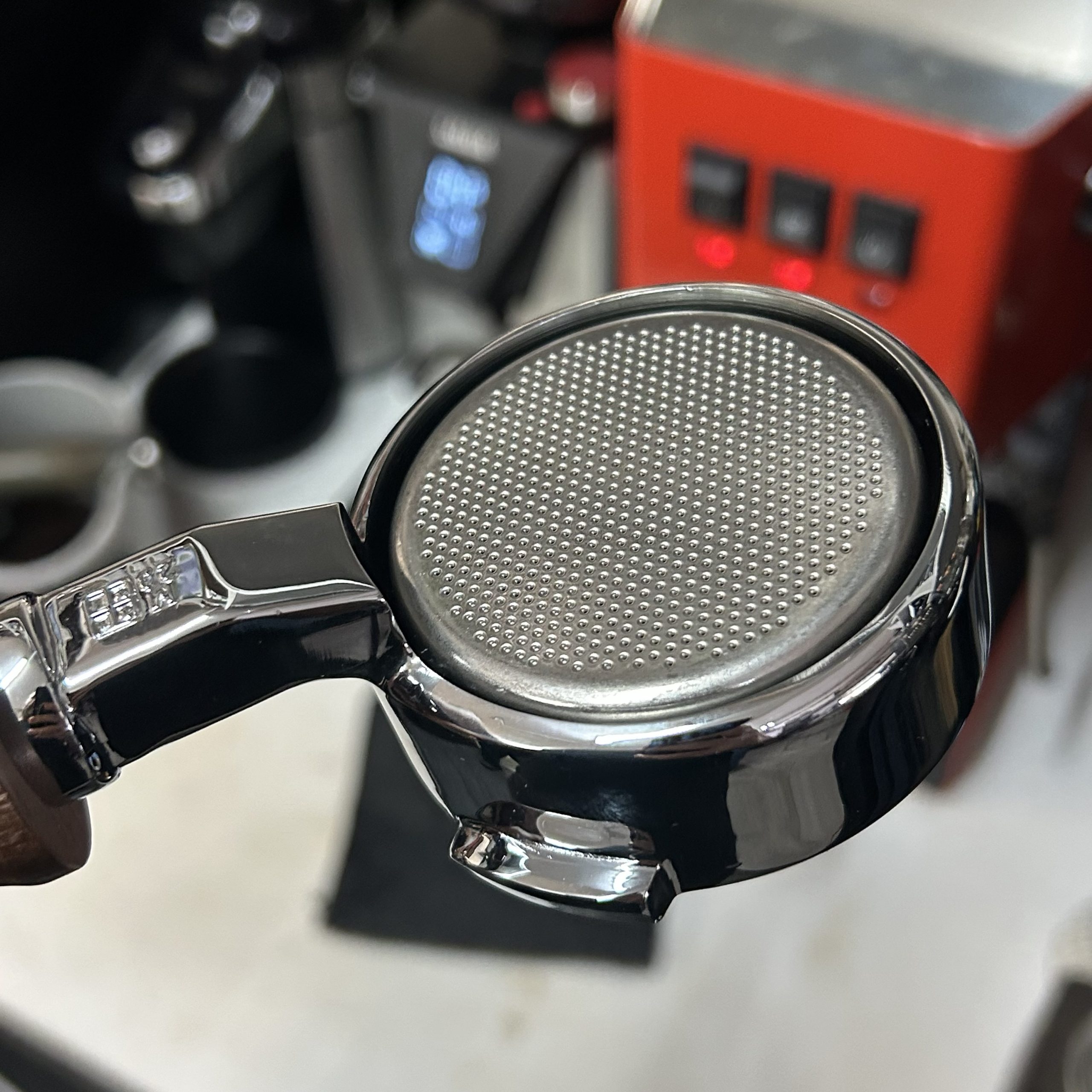 Bottomless portafilter za Gaggia Classic drvo - Slika 4