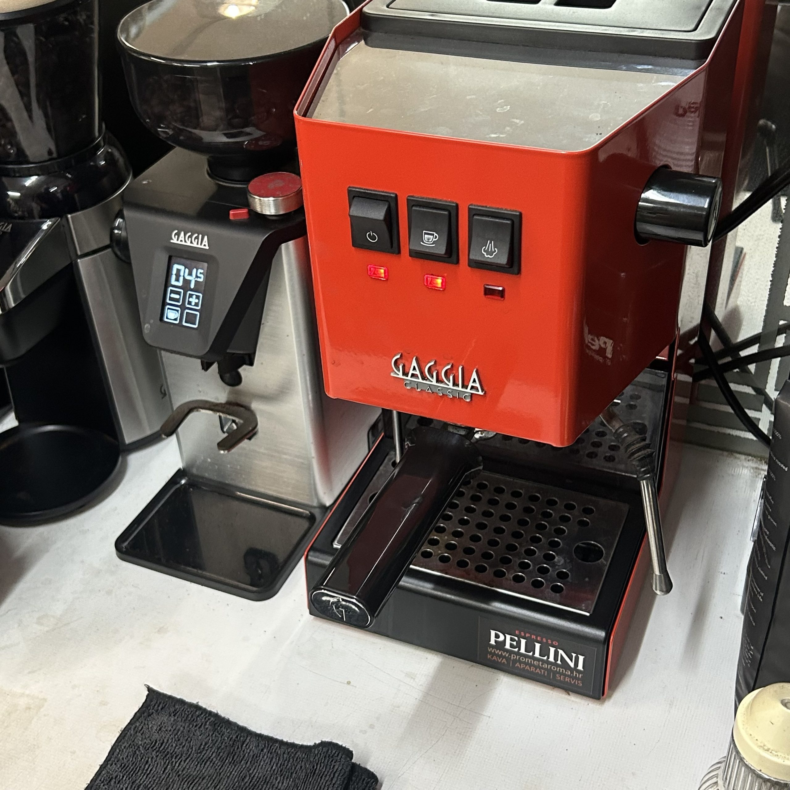 Bottomless portafilter za Gaggia Classic drvo - Slika 5