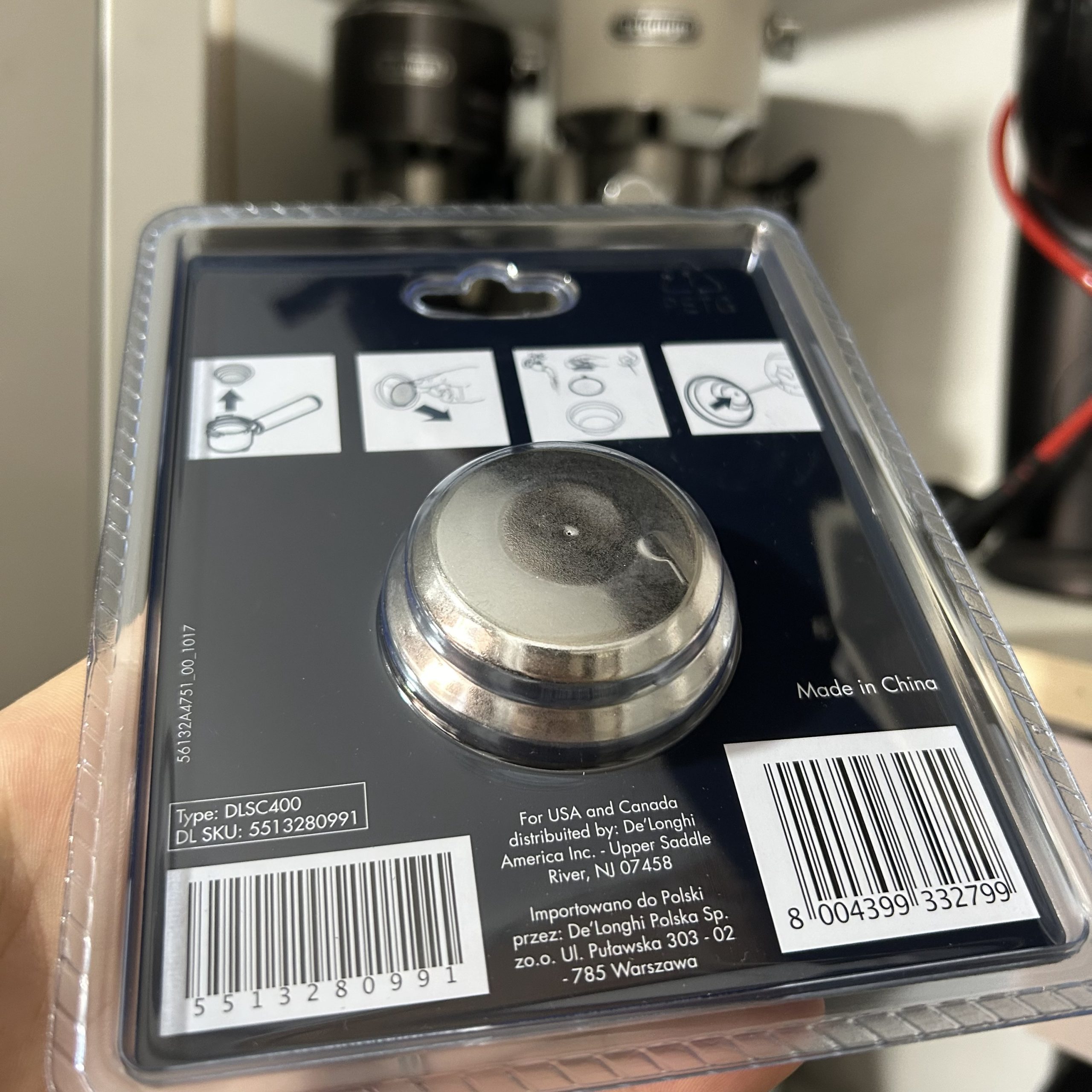 Sito filter Delonghi 51mm Single dose - Slika 4