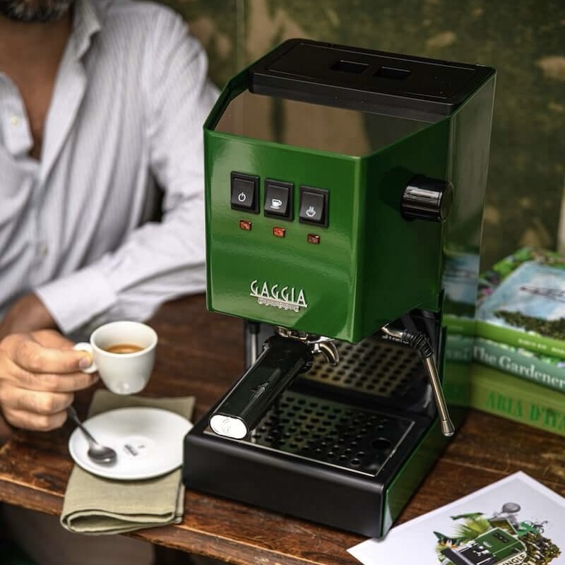 Gaggia Classic E24 Jungle Green - Slika 7