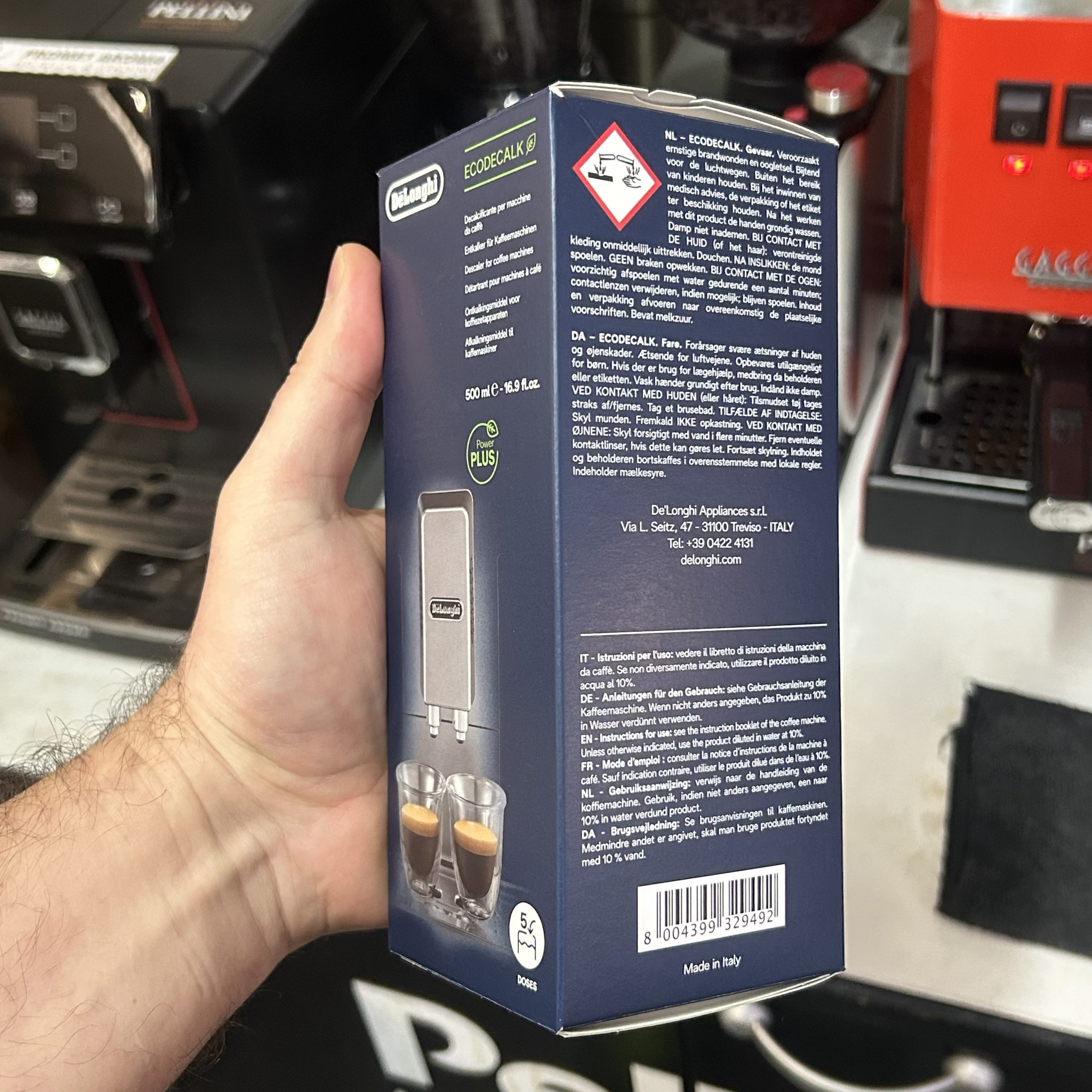 EcoDecalk sredstvo za uklanjanje kamenca, 500 ml, DeLonghi - Slika 3