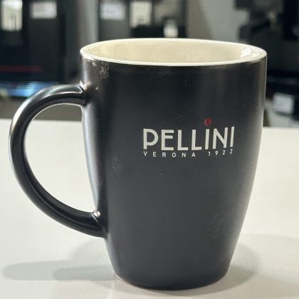 Šalica Pellini Nera bijela kava