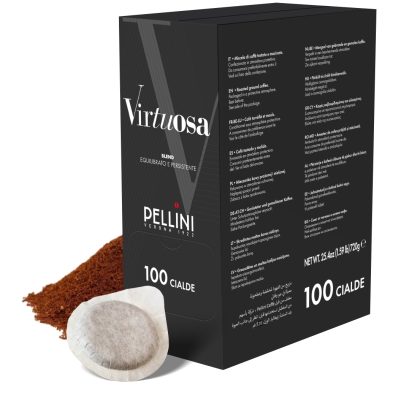 Pellini Virtuosa Cialde 44 mm – ESE espresso jastučići 100/1